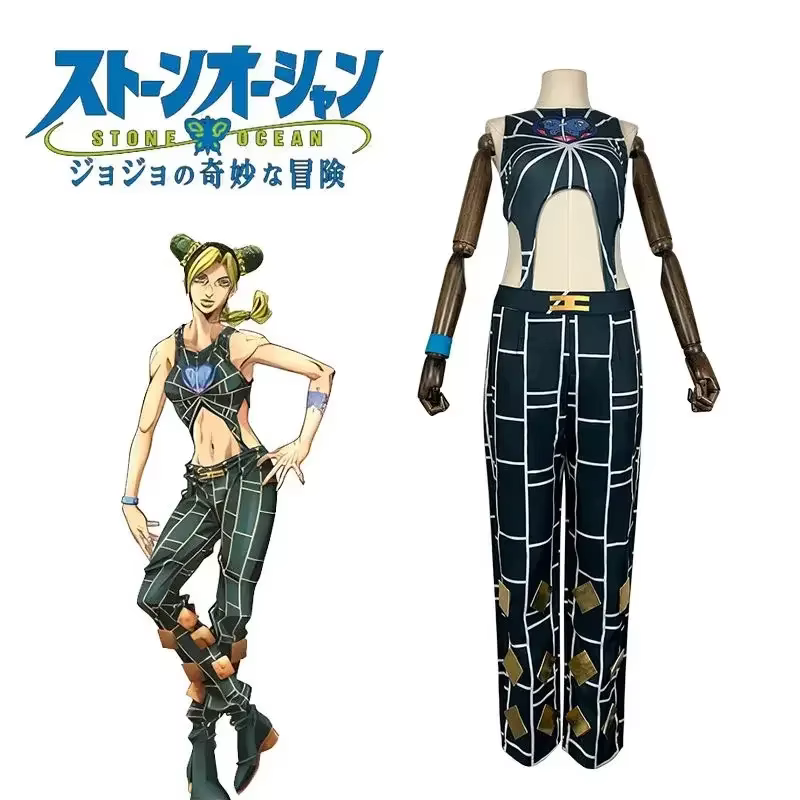 Perruque et veste de cosplay pour femme, Anime, Costume d'Halloween