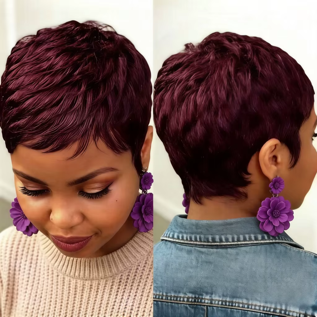 Perruque Pixie pour femmes