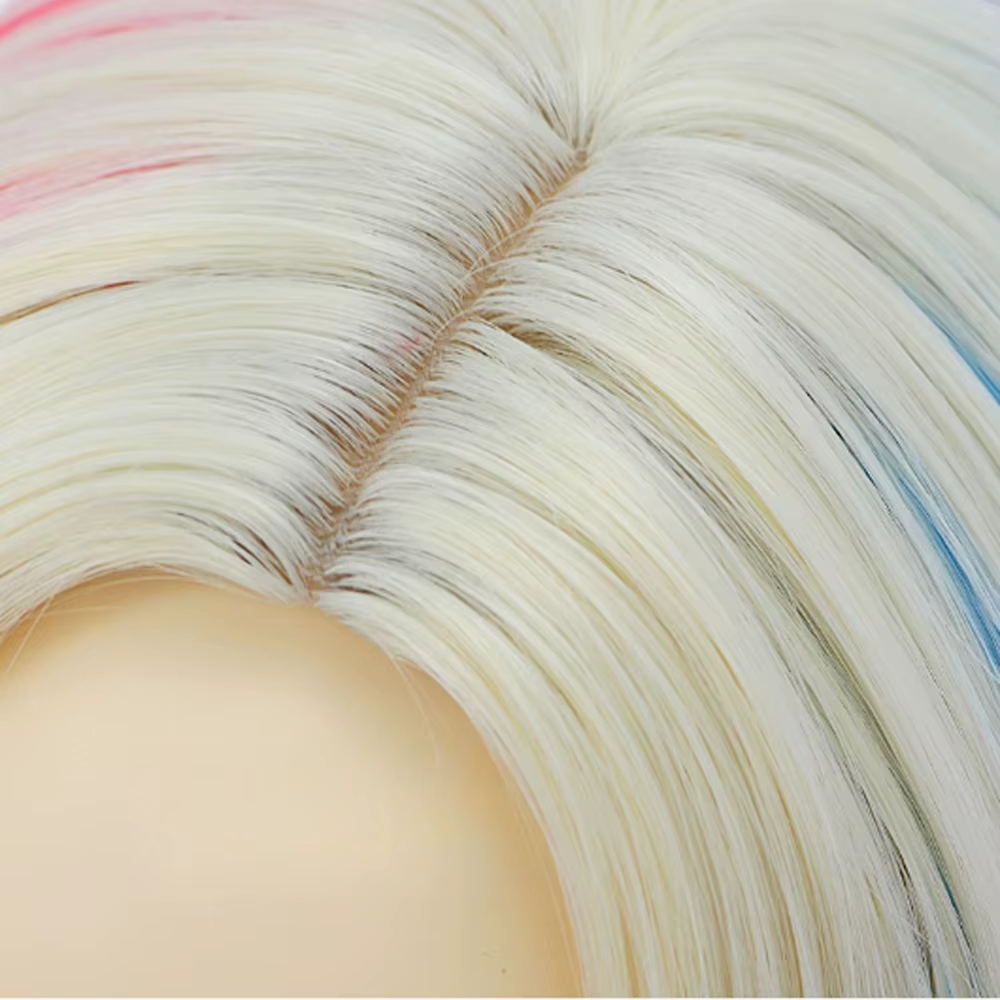 Perruque avec boucles longues pour femmes