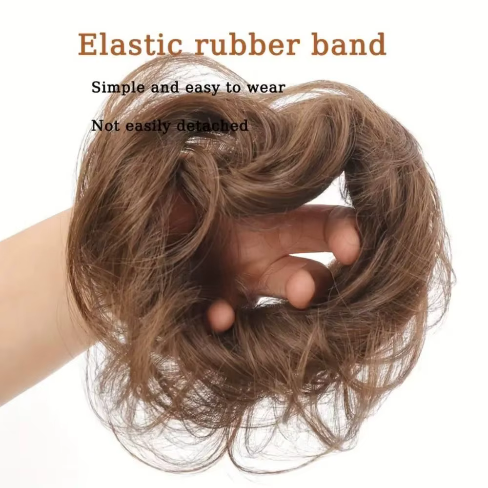 Chignon synthétique élégant et désordre