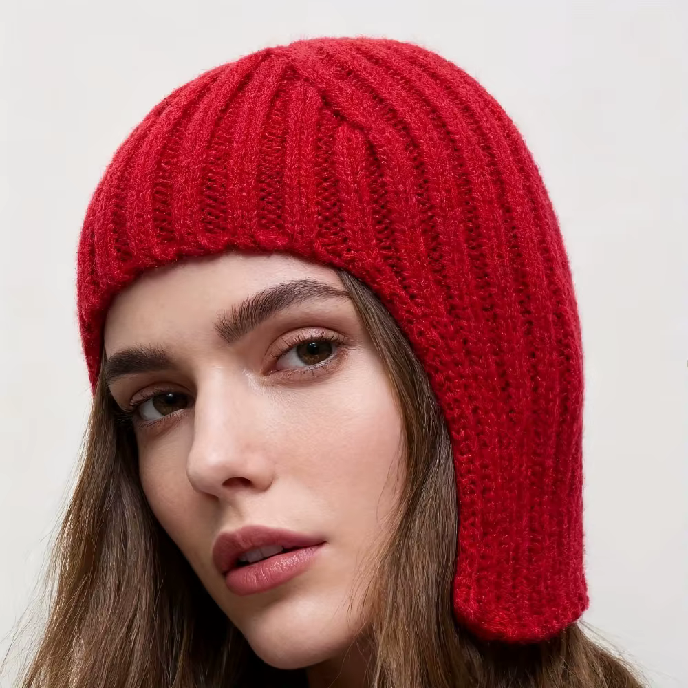Perruque tricotée pour femme