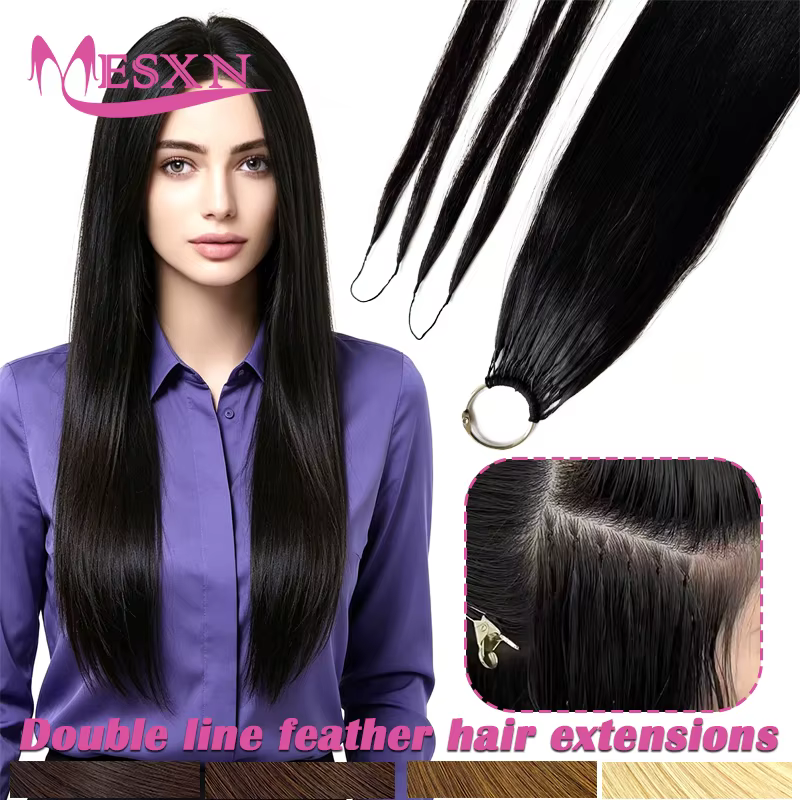 Extensions de cheveux MESXN à double ligne