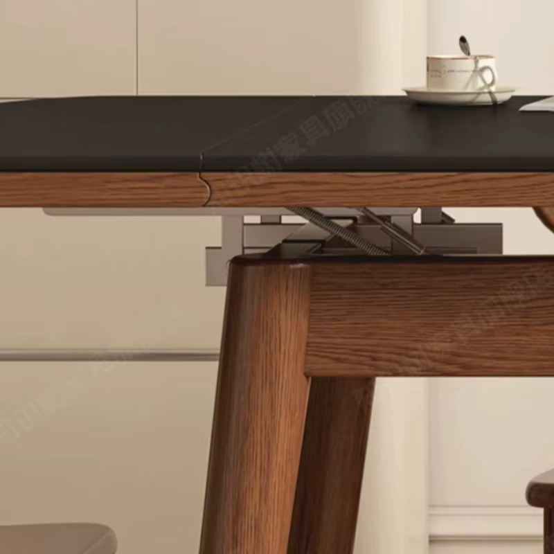 Tables à manger extensibles pour le petit-déjeuner, style ferme italienne, en liquidation, avec chaises pliantes, mobilier Esstisch pour la maison