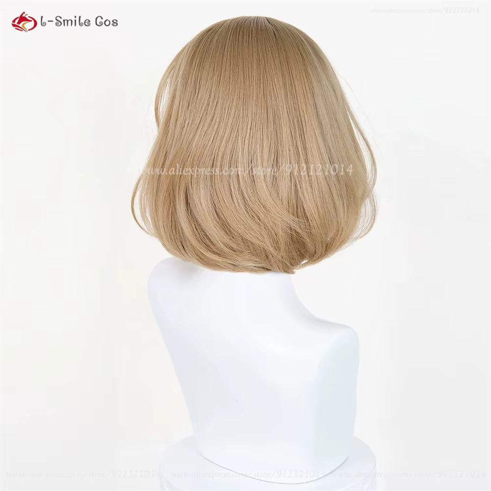 Perruque de Cosplay NIKKE Anis (33cm) – Courte