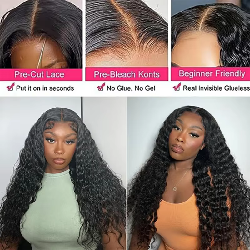 Perruque Lace Front Wig sans colle-ISEE Hair