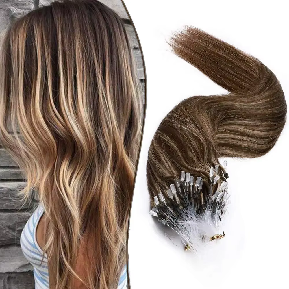 Extensions de cheveux à micro-boucles