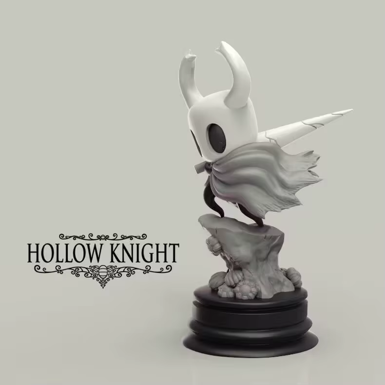 Figurine d'anime Hollow Knight Little Knight, jouet modèle fait à la main, accessoires de jeu, châssis, fait à la main, modèle en pvc