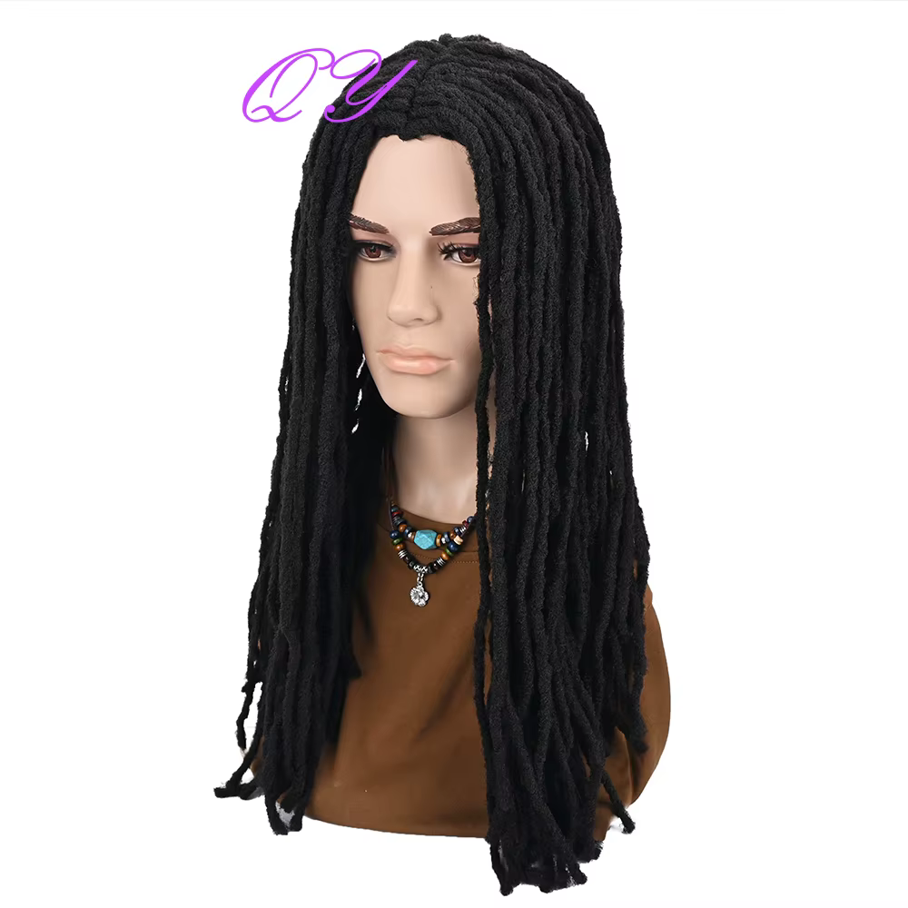 Dreadlocks longs ultraviolets pour hommes