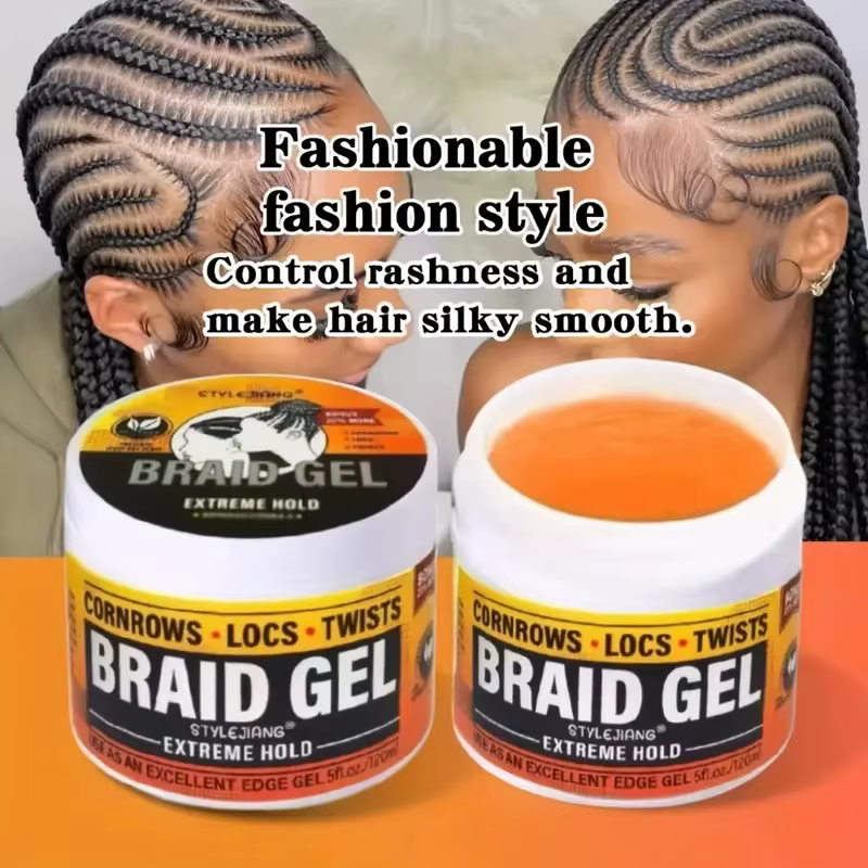 Gel de tresse à tenue extrême - Cire coiffante pour mèches