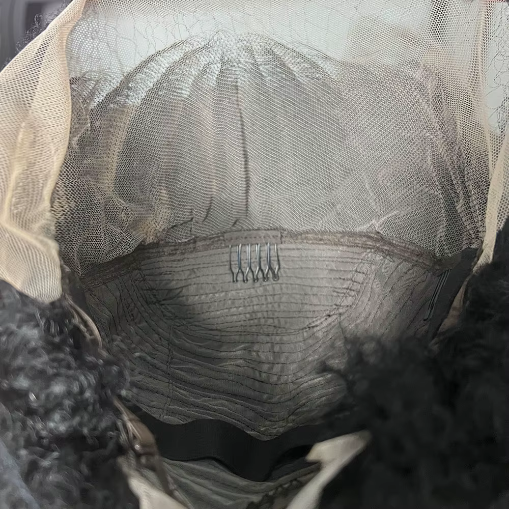 Perruques afro bouclées avec tresses pour femmes