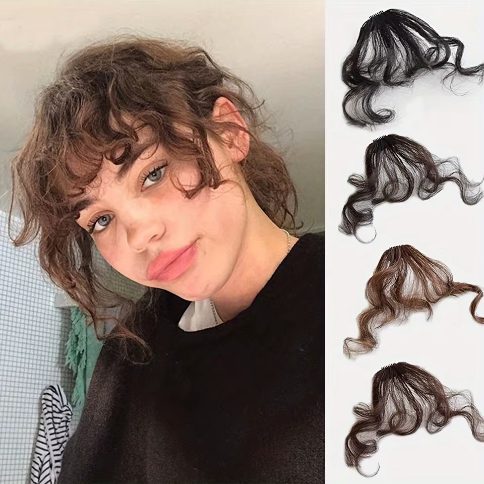 Extension capillaire synthétique bouclée à Clip