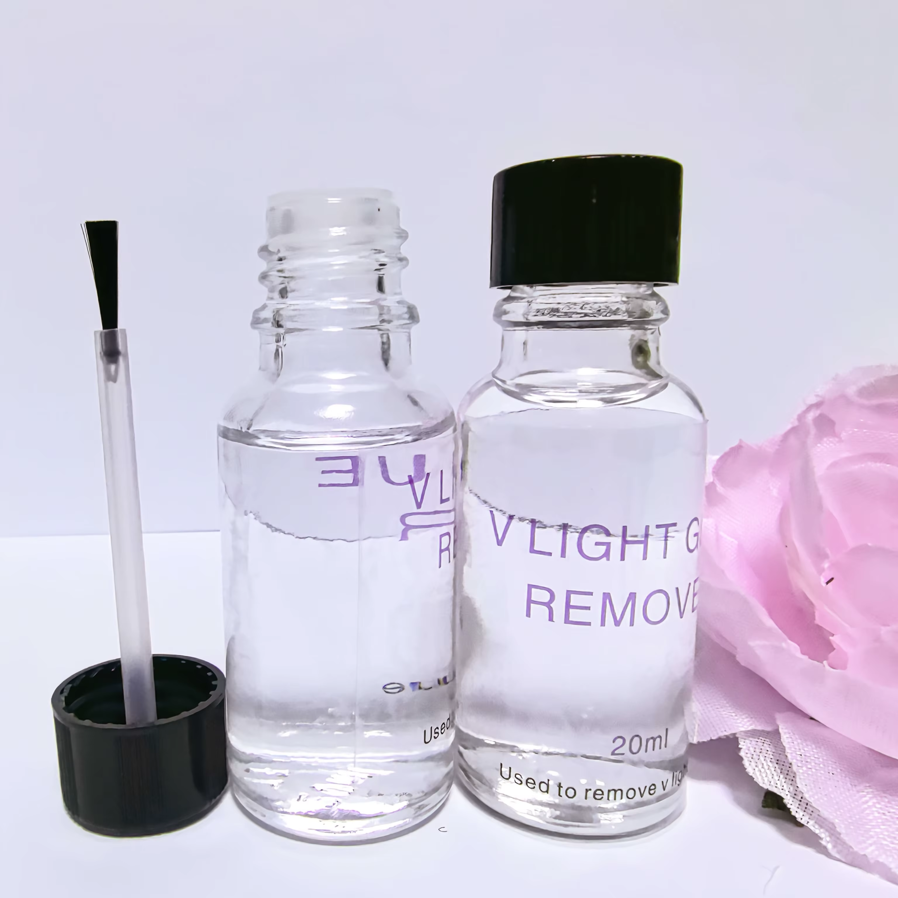 Solution dissolvante pour colle V-Light 20 ml Technologie Dissolvant