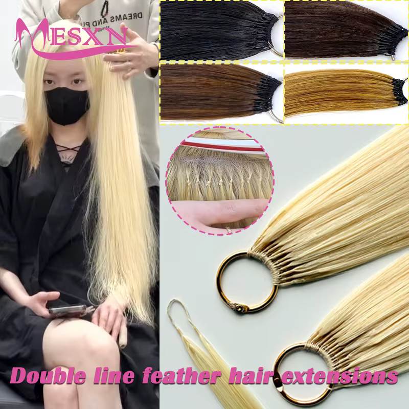 Extensions de cheveux MESXN à double ligne