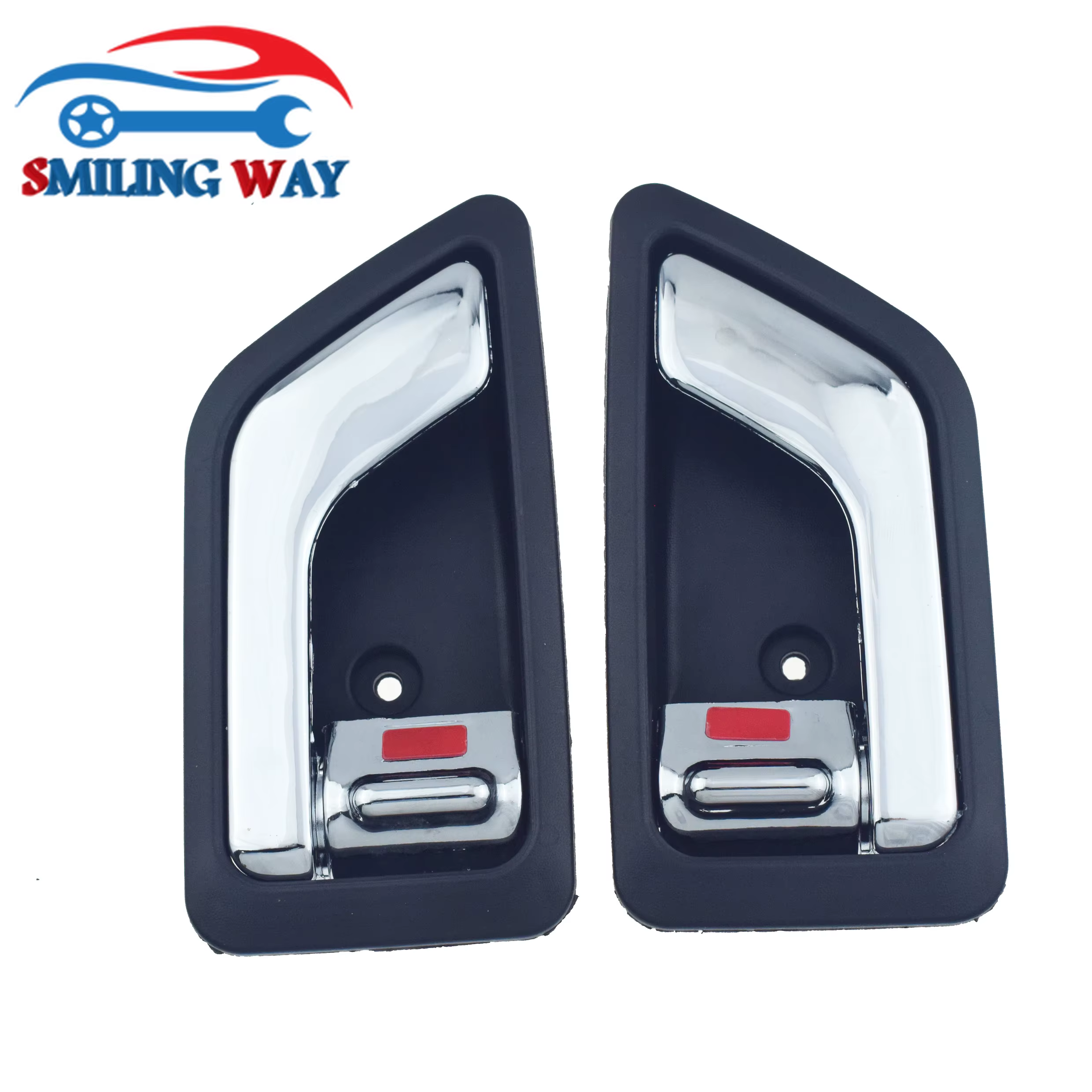 1 ou 2 ou 4pcs Noir/Chrome Poignée De Porte Intérieure Avant Ou Arrière Gauche Conducteur Ou Passager Droit Pour Hyundai Getz Click TB 2002 2003 2004 2005 2006 2007 2008 2009 2010 2011 826101C000,8262