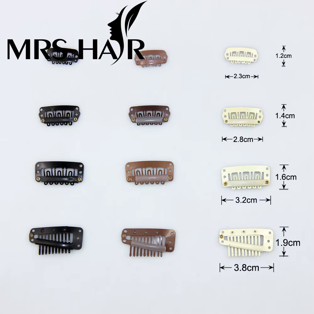 20/50pc 3.2cm extension de cheveux clip U perruque Clips pour Extensions