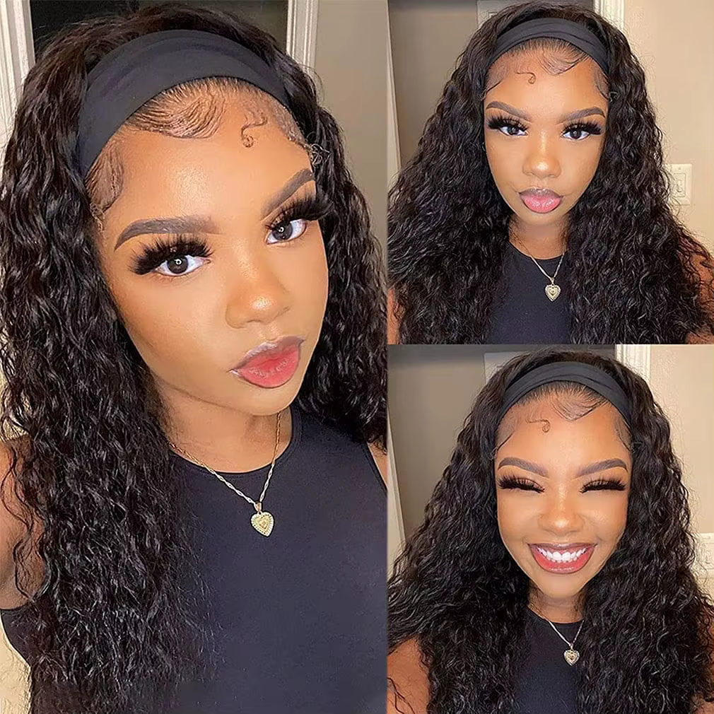 Perruques bandeau en cheveux humains