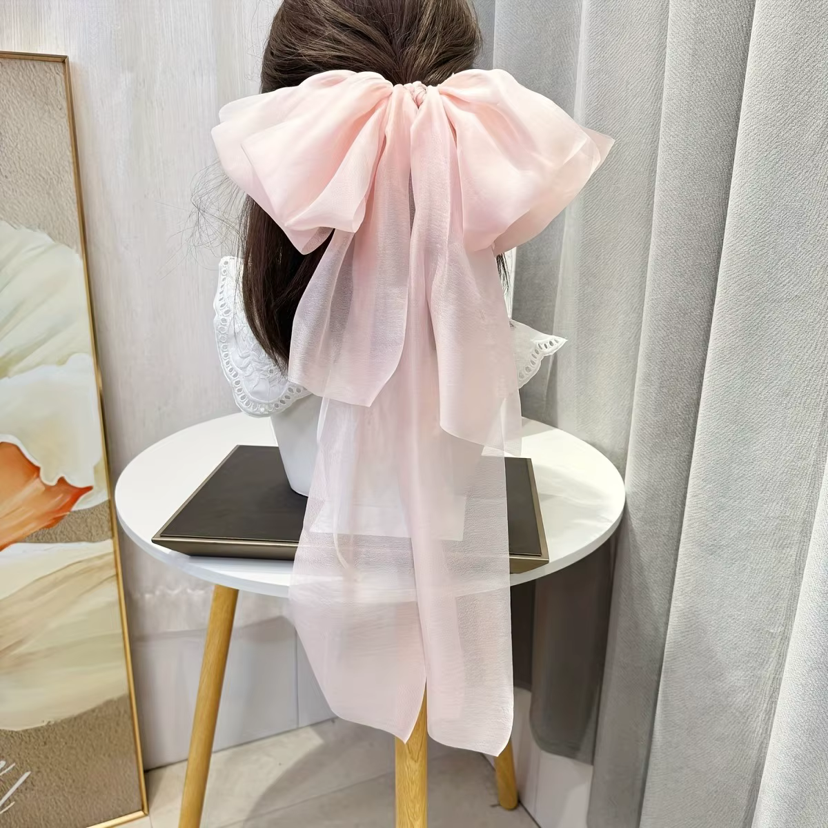 Pince à cheveux à gros nœud