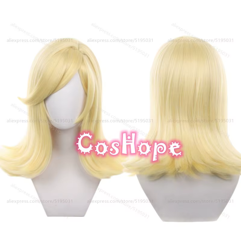 Perruque de cosplay Lucy Steel