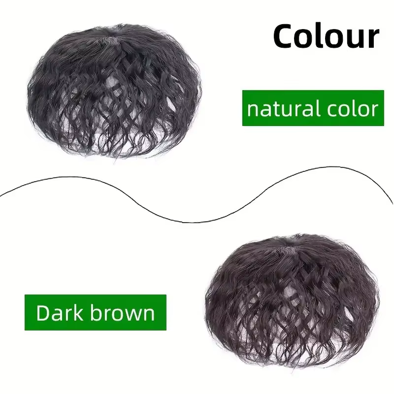 Topper de cheveux humains pour femmes