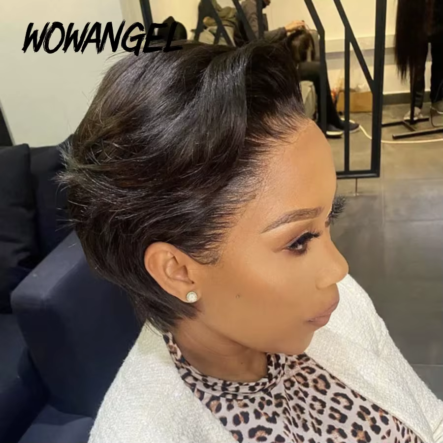 Perruque Bob Lace Front Wig naturelle brésilienne