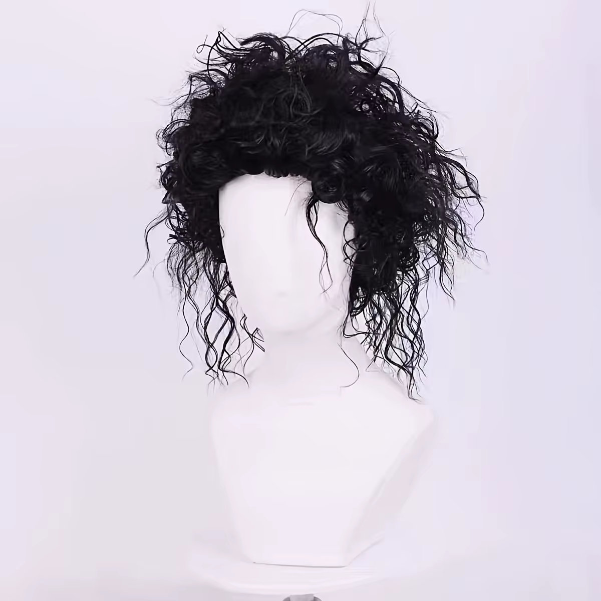 Perruque synthétique de haute qualité pour cosplay du personnage Edward Scissorhands