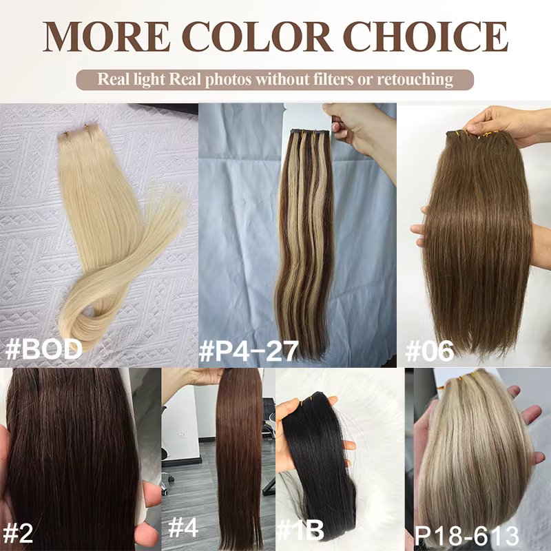 Extensions de cheveux naturels Butterfly Weft