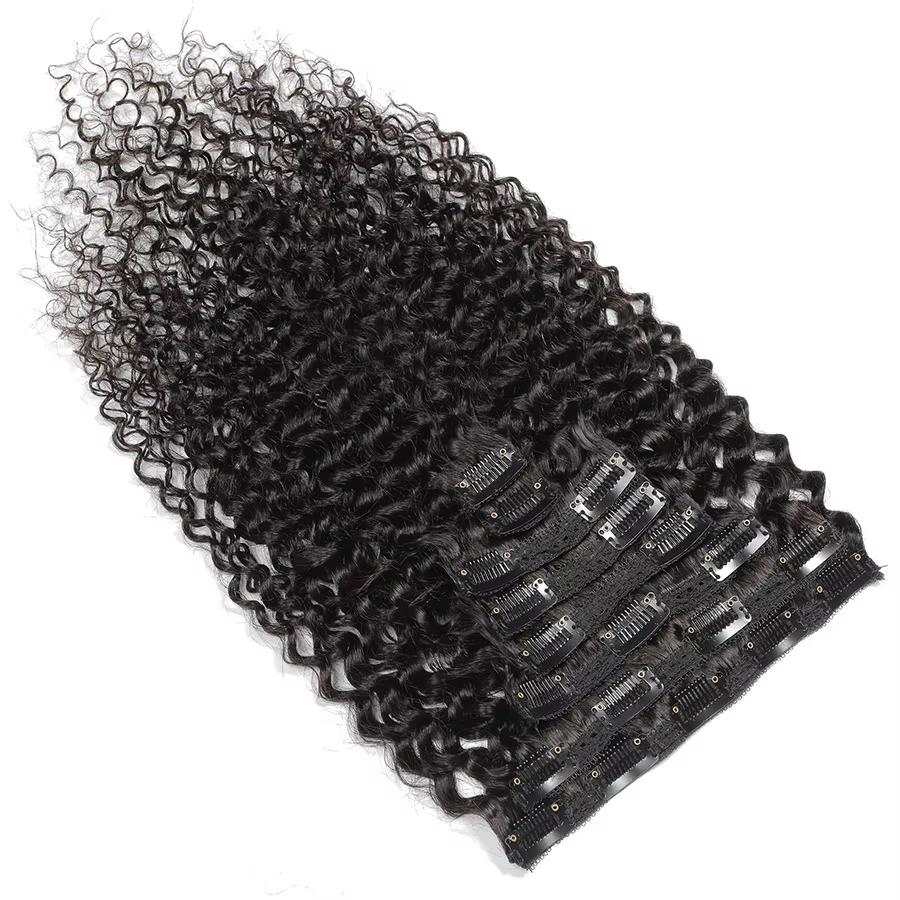 Extensions de cheveux bouclés Newmi Kinky Curly à clipser