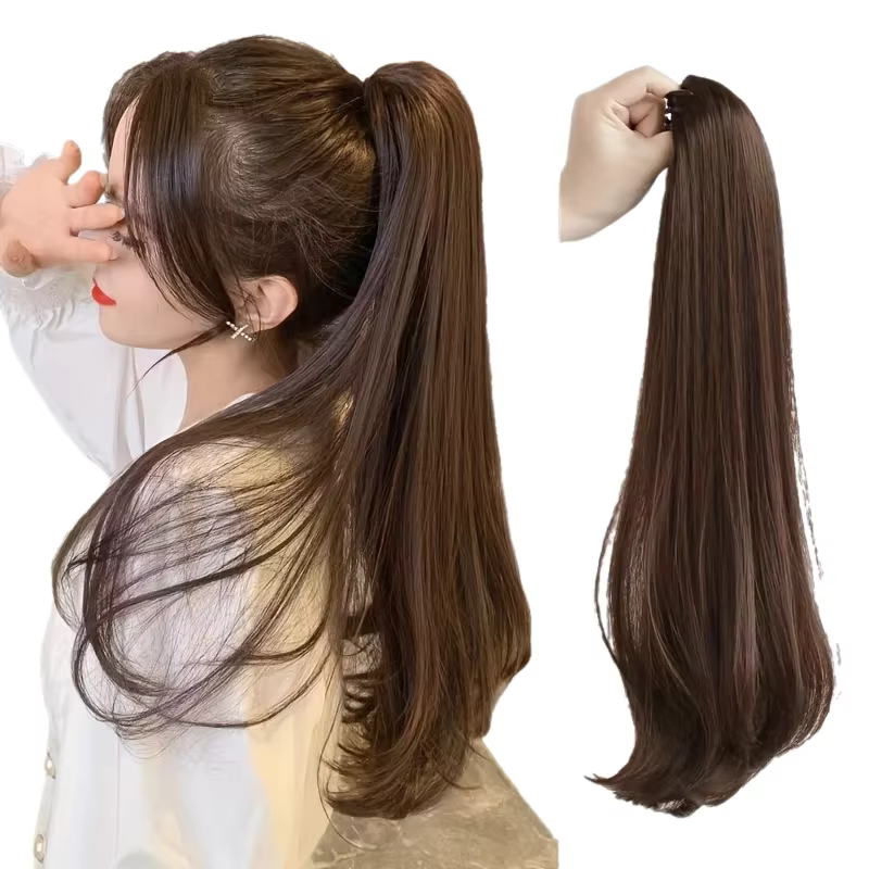 Extensions de cheveux synthétiques à pince