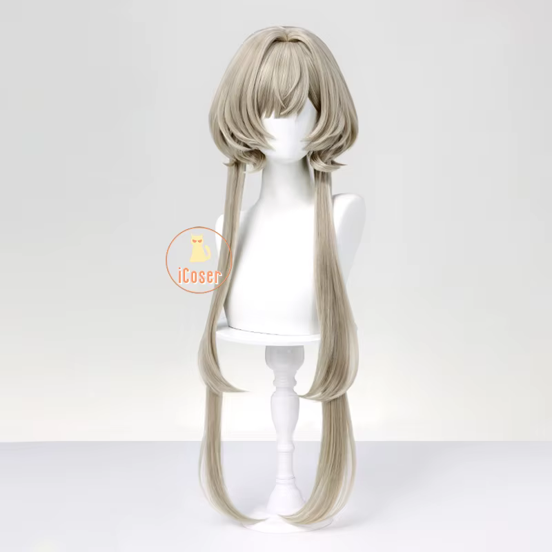 Genshin Impact Sandrone Cosplay perruque Marionnette cheveux blonds onze Fatui Harbingers fête d'halloween femmes filles jeu accessoires iCoser