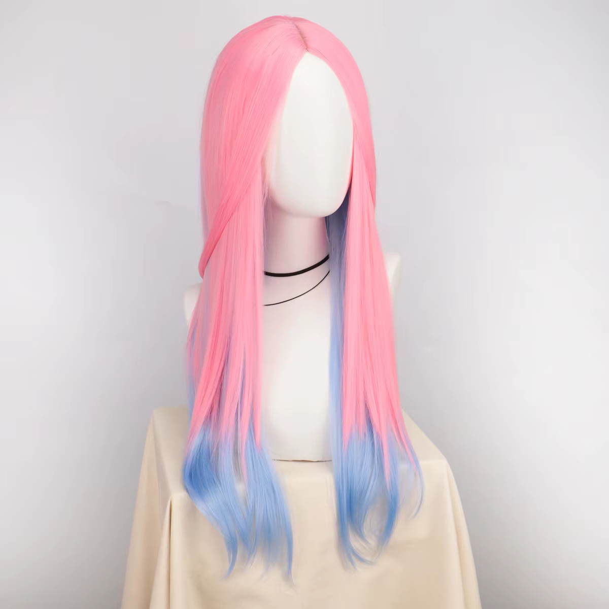 Perruque de Cosplay synthétique bouclée longue de 80cm pour femmes