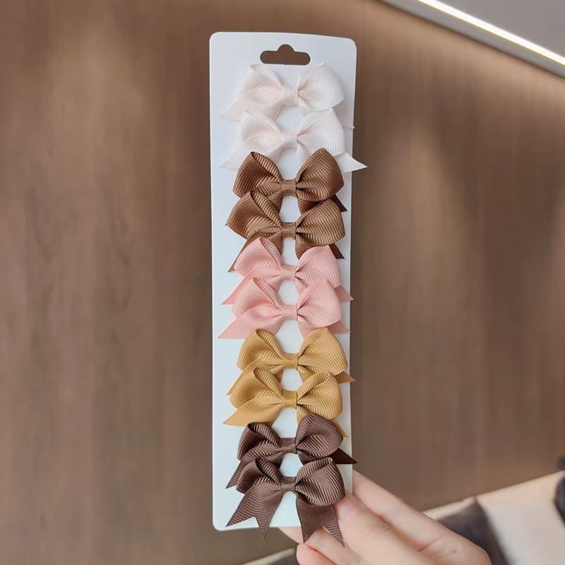 Pinces à cheveux BB solides pour filles mignonnes