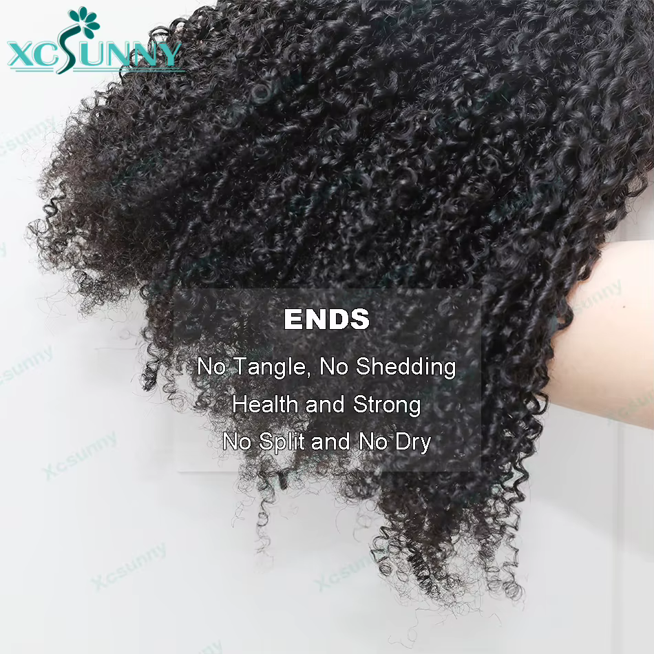 Extensions de cheveux bouclés crépus Micro Ring Loop 4C pour femmes noires, extensions de cheveux bouclés Micro Loop en gros