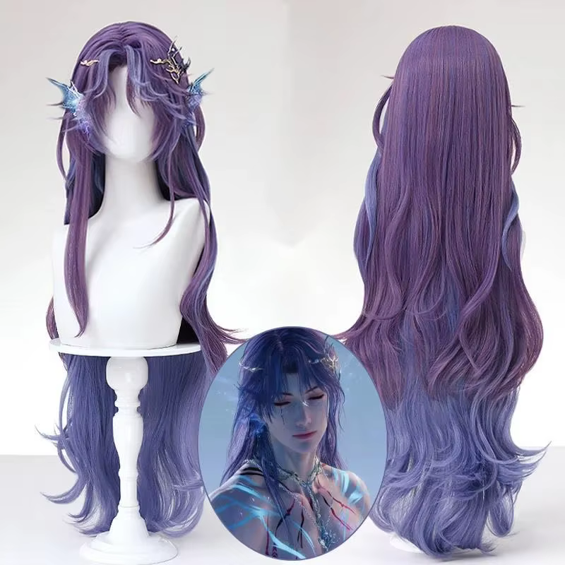 Amour et espace profond Rafayel Cosplay perruque accessoire oreille