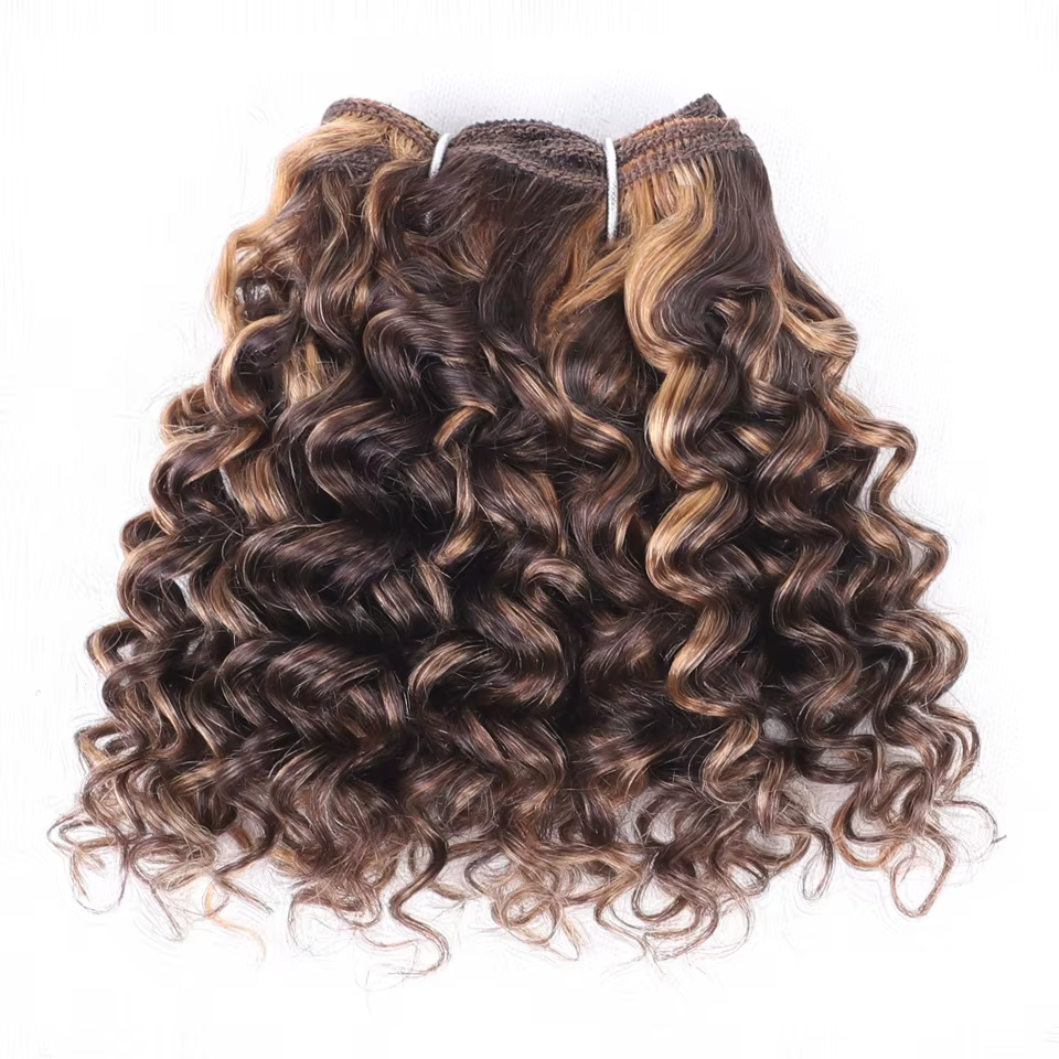 Tissage en lot brésilien Remy naturel bouclé