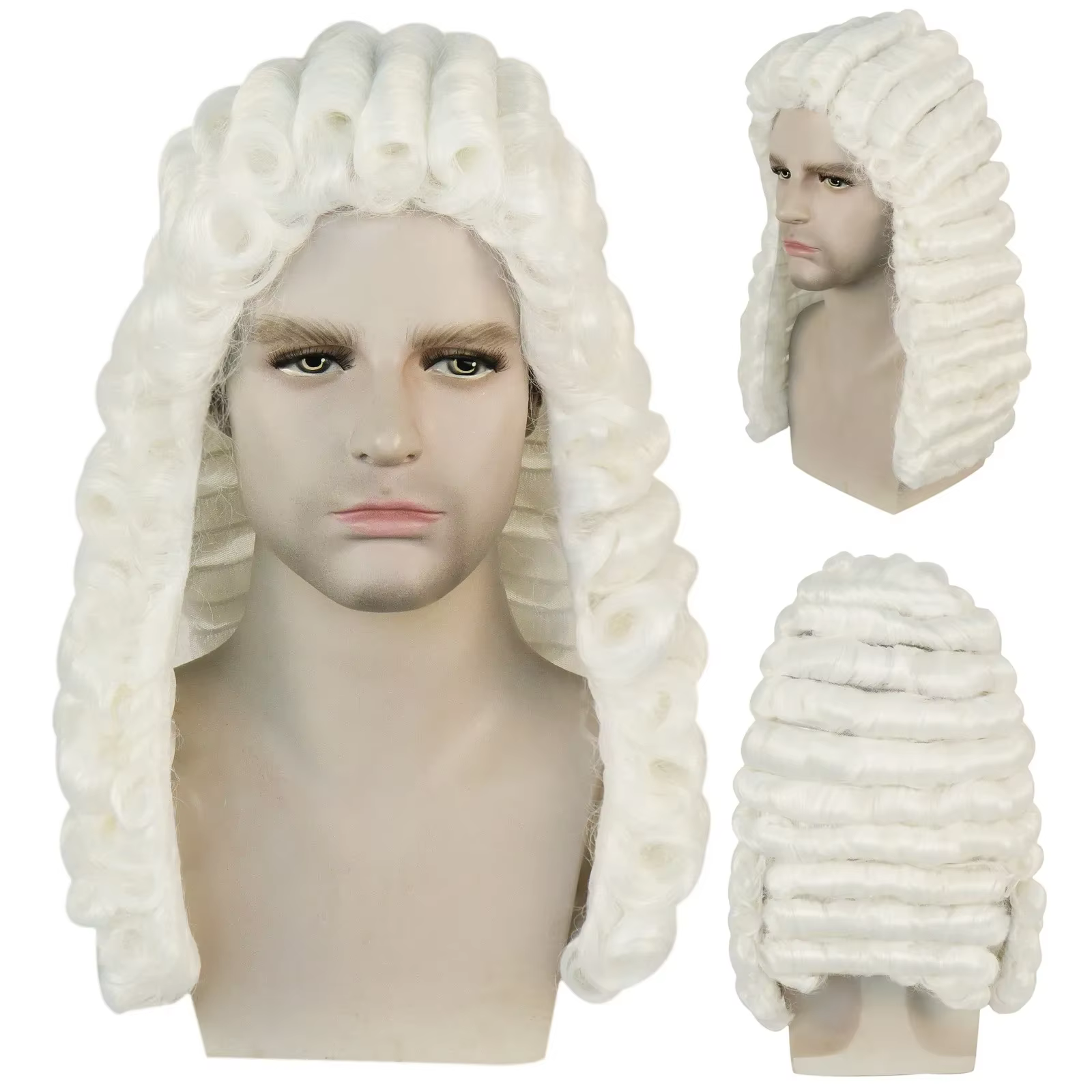 Queensland Lawyer Cosplay Perruque pour Femme
