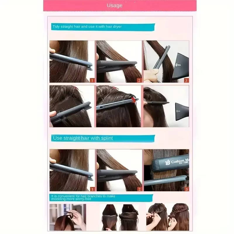 Peigne de coiffure en V