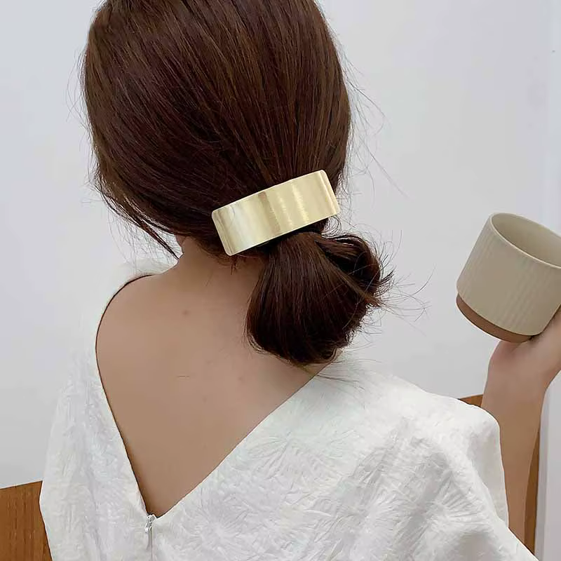 Pinces à cheveux en métal pour femmes