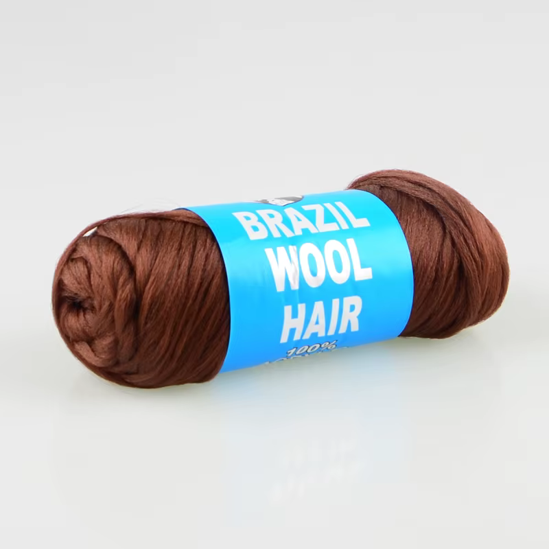 70g 1Pc Brésil laine brésilienne cheveux pour tressage désir pour fil