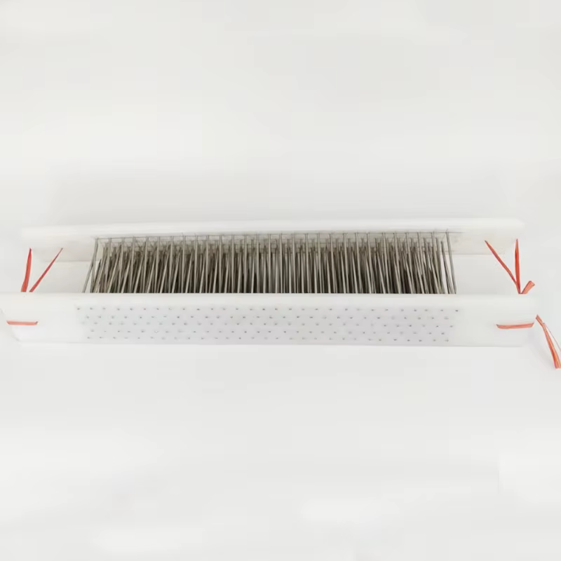 Hackle pour cheveux en acier inoxydable