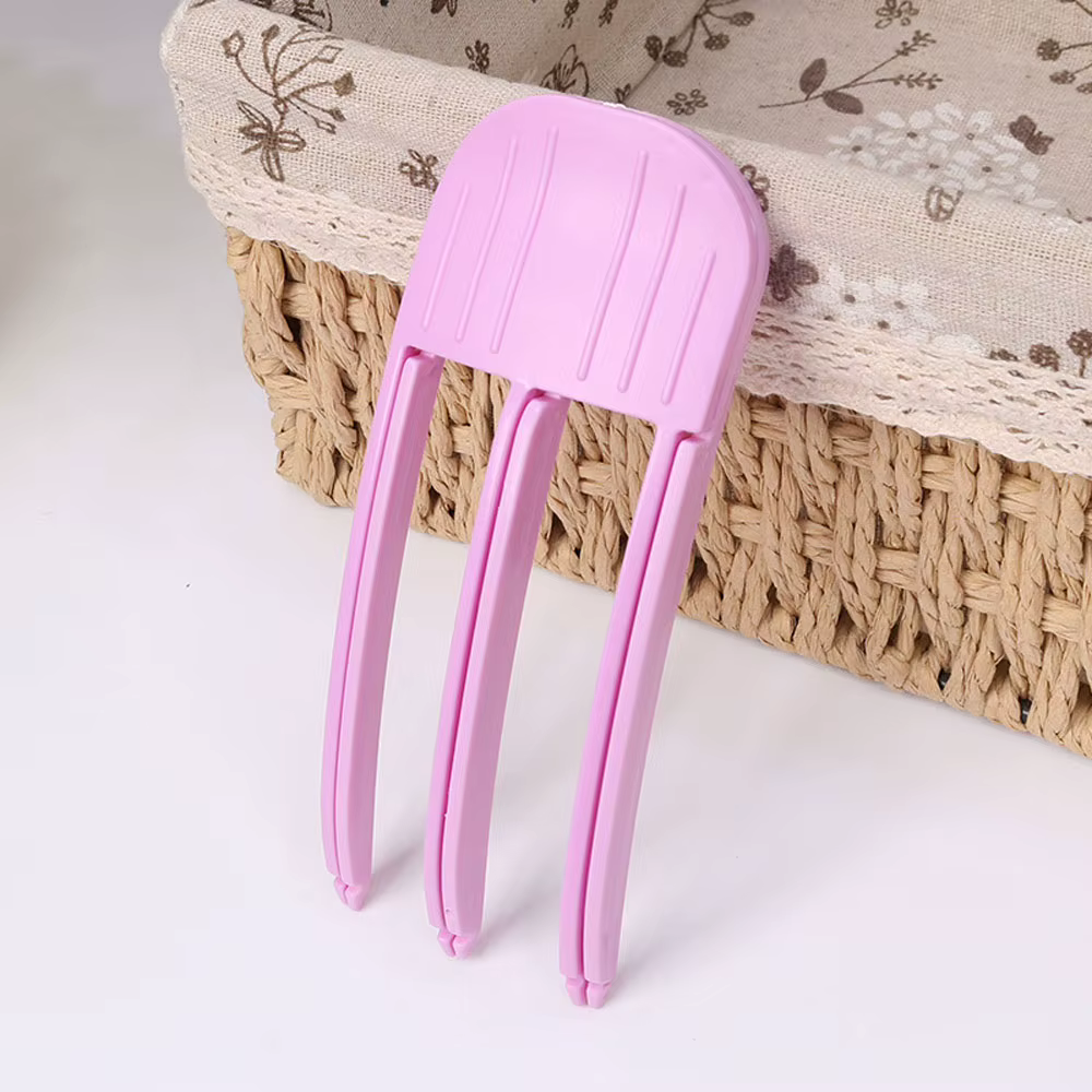 Épingle à cheveux moelleuse frangue à friser Clips racines