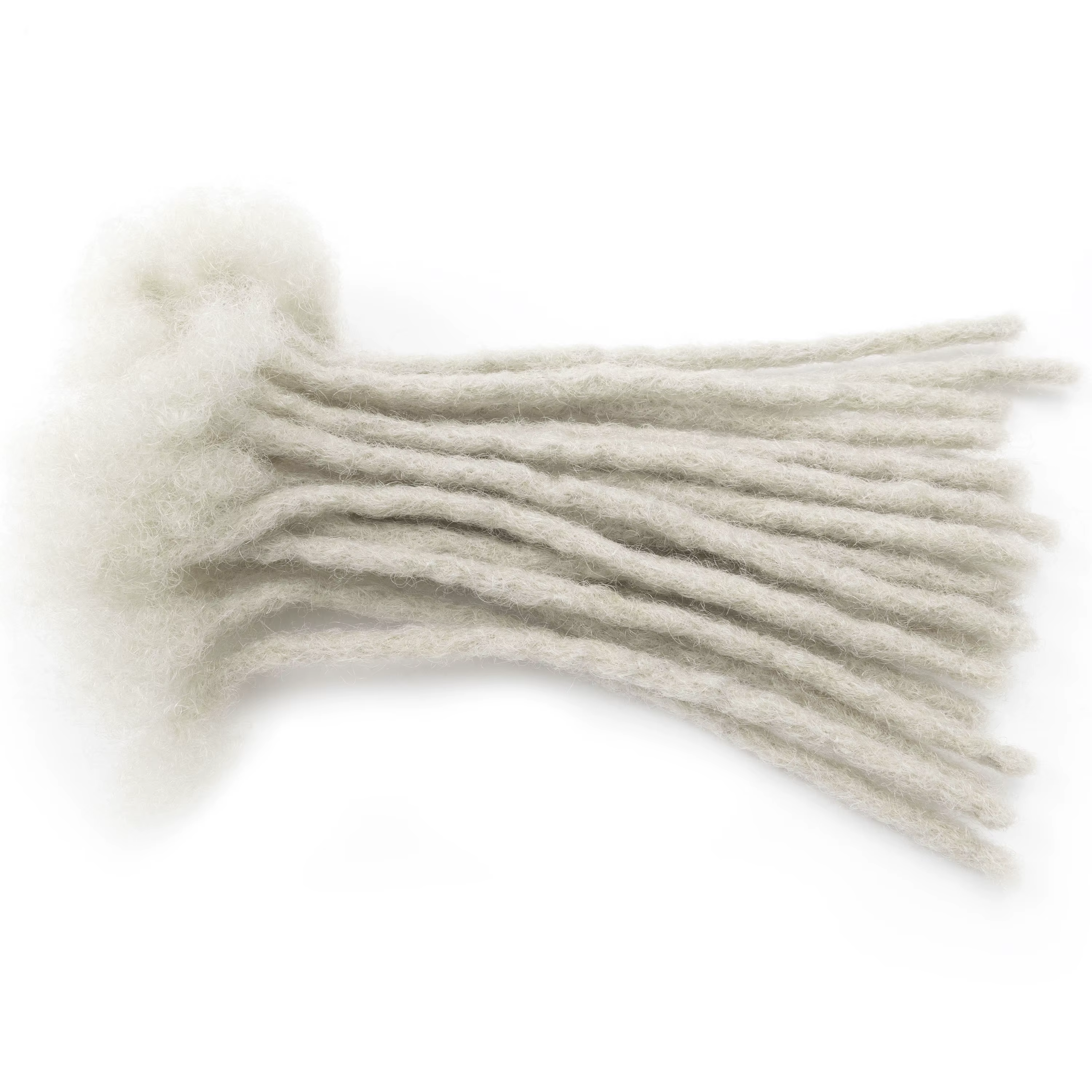 20 brins/paquet # Extensions de cheveux humains en gros gris clair
