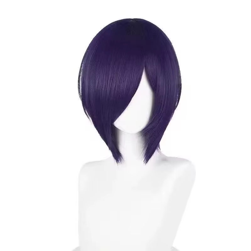 Ghoul de Tokyo Touka – perruque de Cosplay synthétique courte et lisse