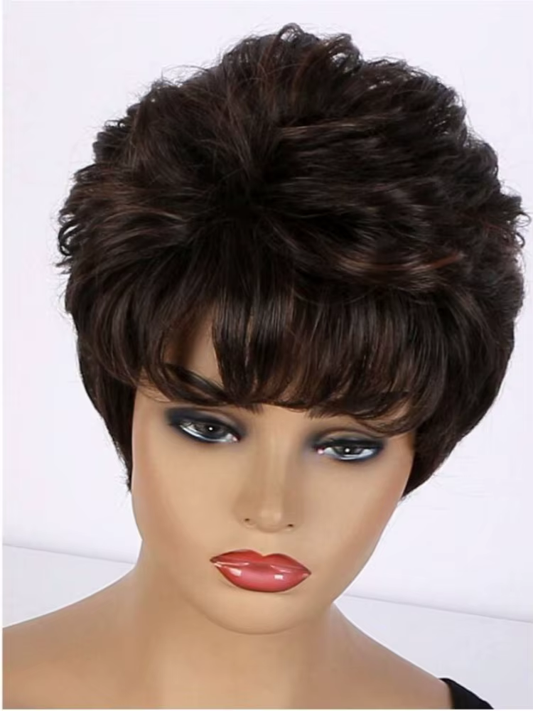 Perruque courte pour femme