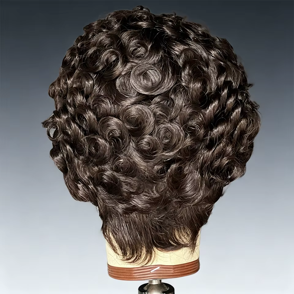 Perruques courtes Phashion 13x4 Chioma Pixie Cut en cheveux humains