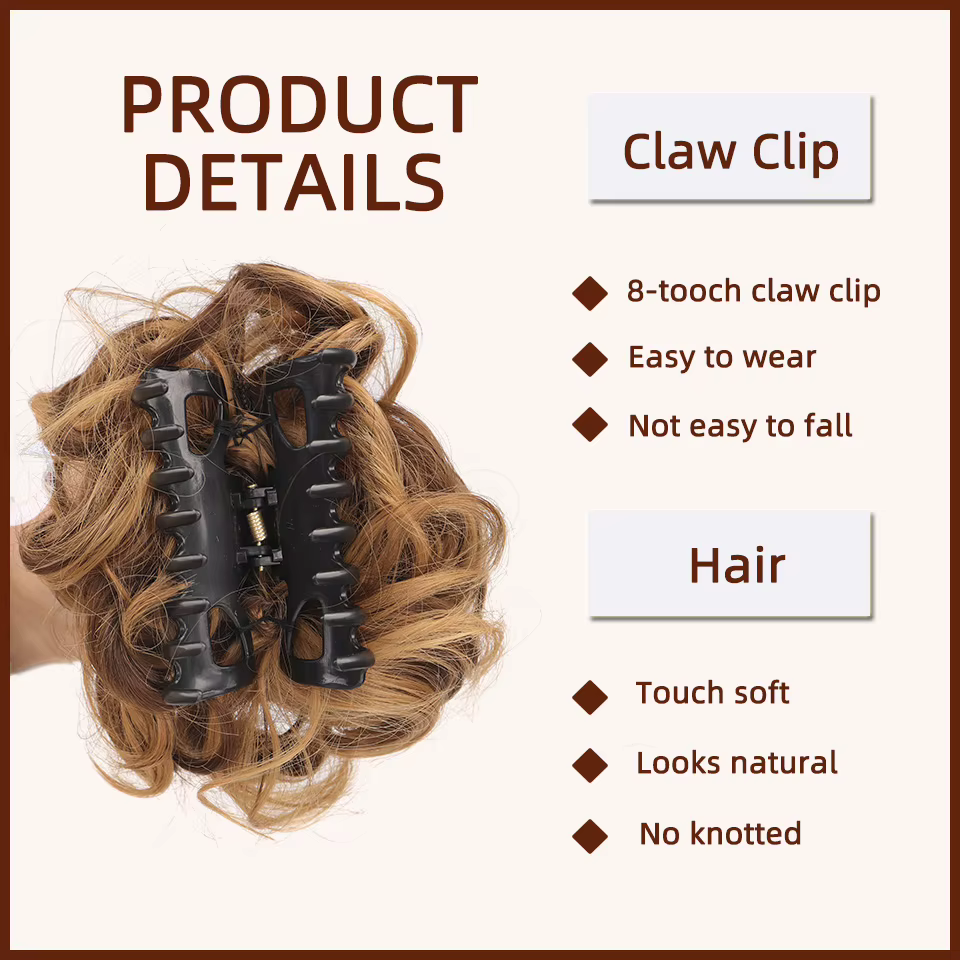 LUPU Chignon synthétique