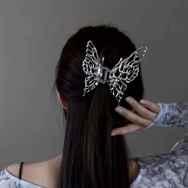 Pinces à cheveux papillon