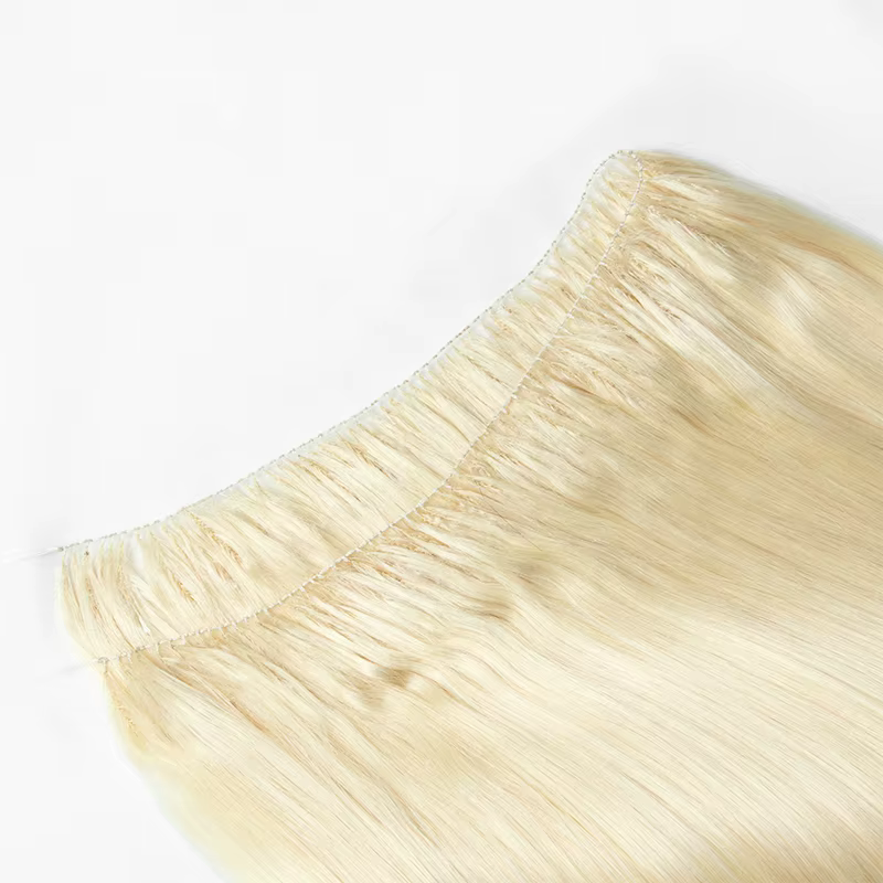 Extensions de cheveux invisibles en plumes