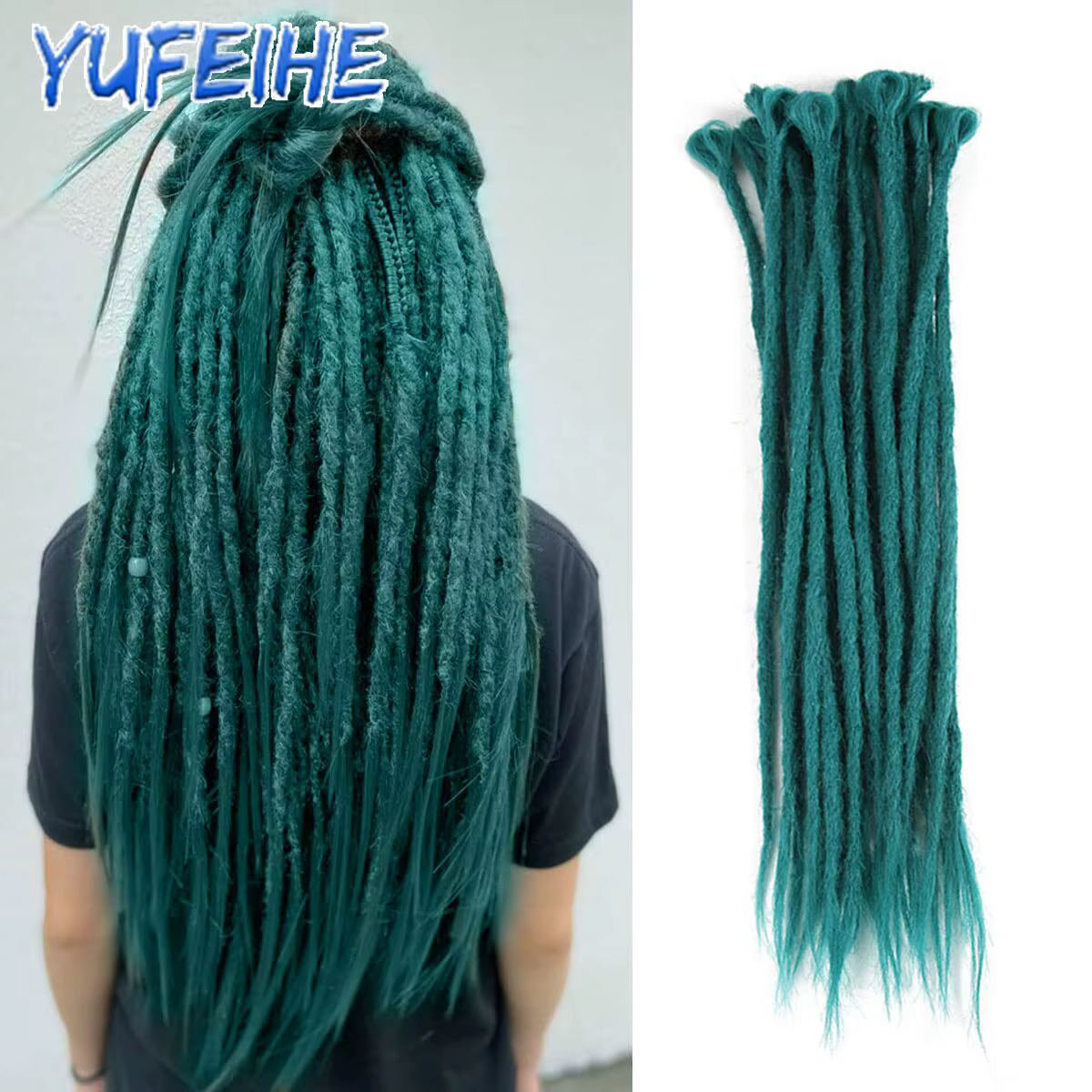 Extensions de dreadlocks fines