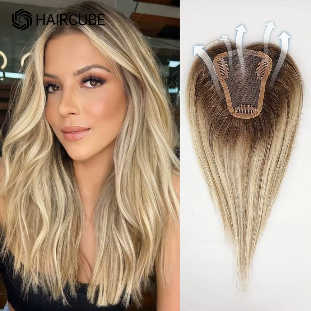 Cheveux Toppers partie centrale femmes