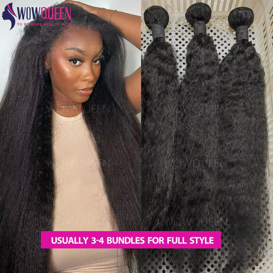 Meche Tissage Humain Hair Kinky Natural